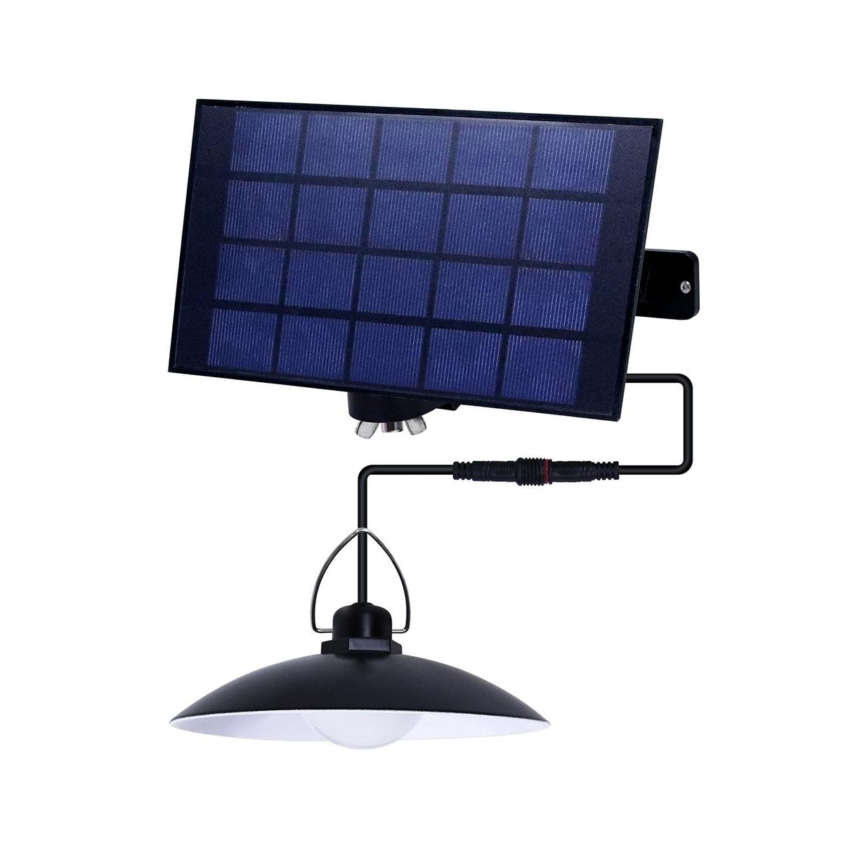 Solar Light Portable Camping Lamp Outdoor Single Head Warm W