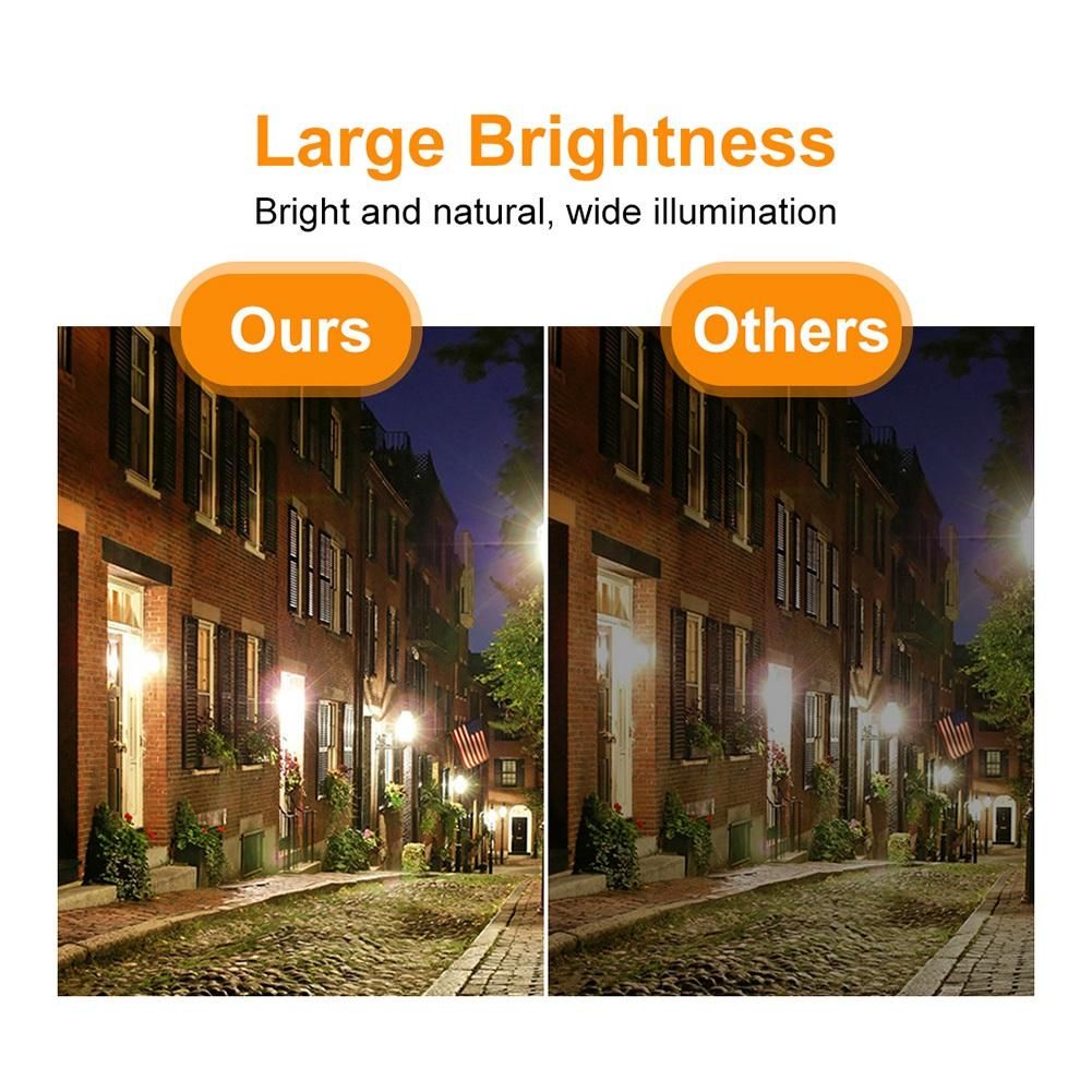 Solar Light Portable Camping Lamp Outdoor Single Head Warm W