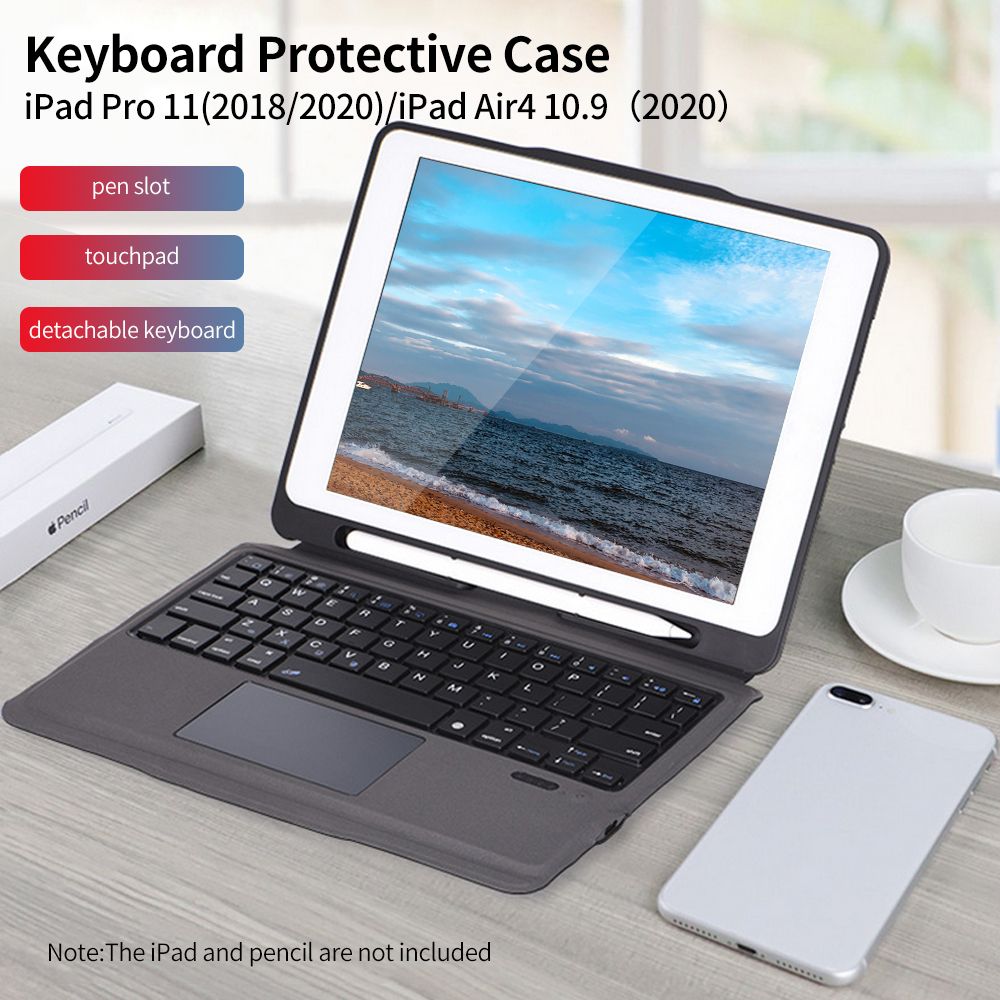 T207D Keyboard Case BT3.0 Detachable Backlight Keyboard