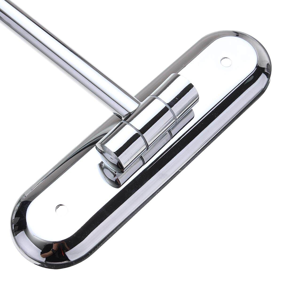 10X Magnifying Double Side Make Up Mirror Wall Mount Swing Arm Cosmetic Bathroom