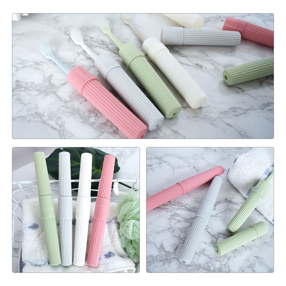 Travel Tooth Brush Case Lightweight Portable Dust-Proof Box