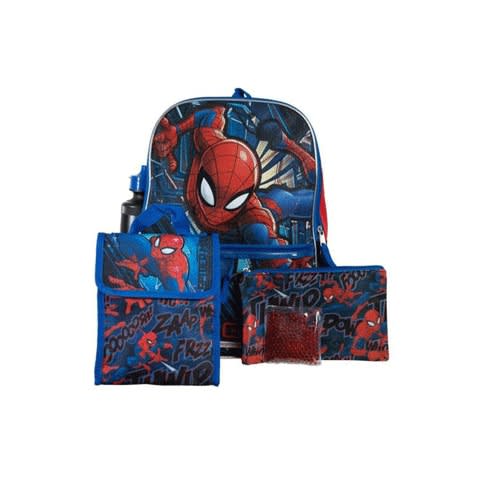 Spider Man 5piece Backpack