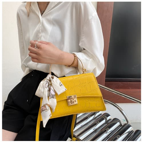 W0man Hand Bag - Yellow