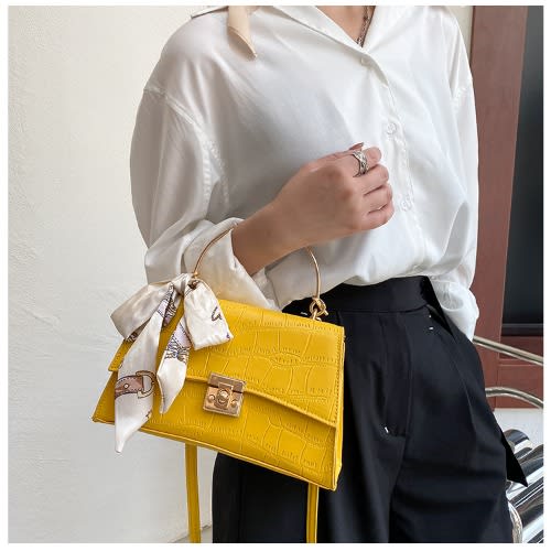 W0man Hand Bag - Yellow