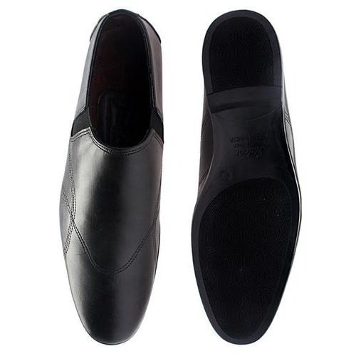 Side Sitched Formal Shoe - Black