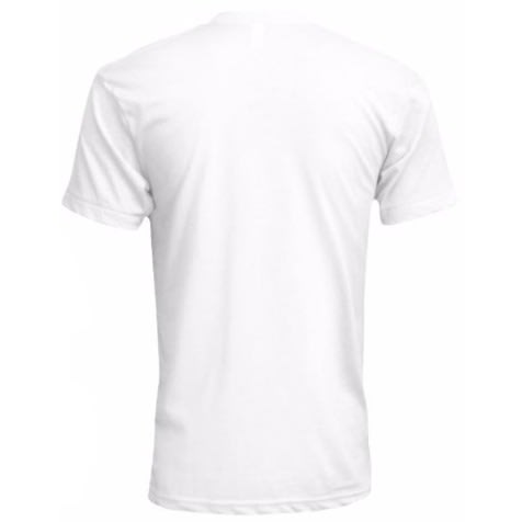 Black Evolution Round Neck T-shirt - White