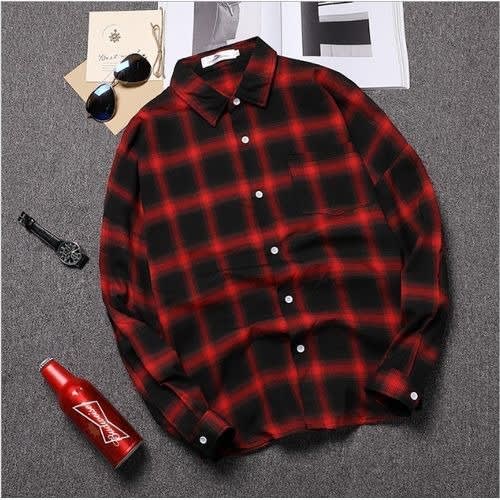 Men's Long Sleeve Shirt - Multicolour