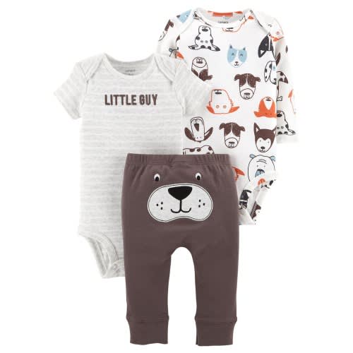 Character Inspired Baby Outfit - 3Pcs