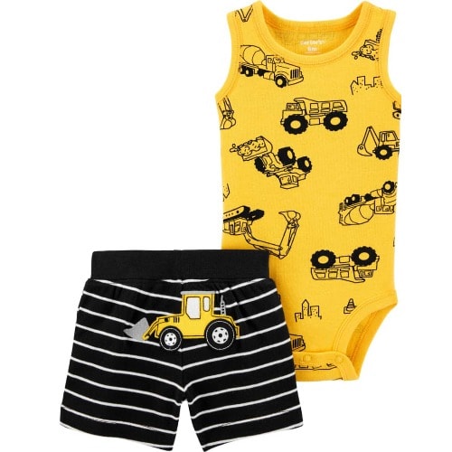 2 Pieces Construction Set For New Borns