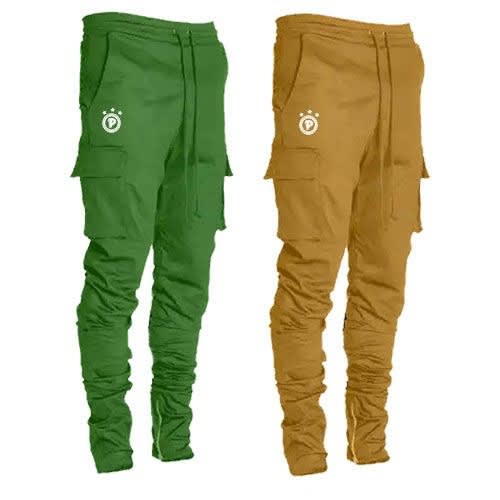 Two In One Cargo Pants With Zips