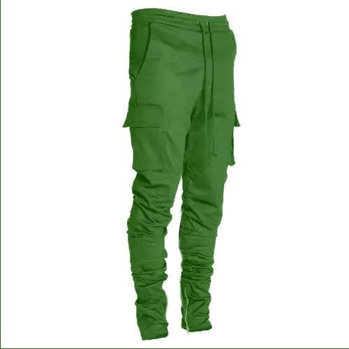 Two In One Cargo Pants With Zips
