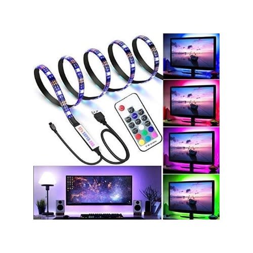 Tv Led Light Strip,usb Changing Color Strip Kit , Waterproof Bias Lighting With Remote