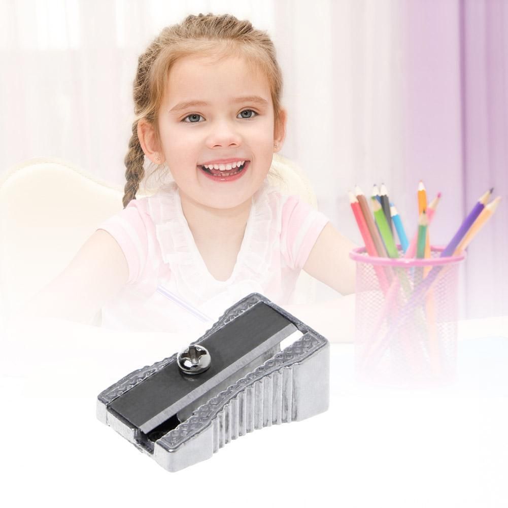 Metal Pencil Sharpener Cute Classical Makeup Pen Sharpener Gift Pencil School Back To Stationery For Girls Sharpener Suppli Z0P2 A