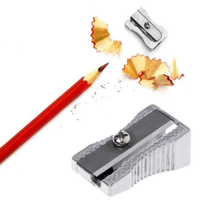 Metal Pencil Sharpener Cute Classical Makeup Pen Sharpener Gift Pencil School Back To Stationery For Girls Sharpener Suppli Z0P2 A