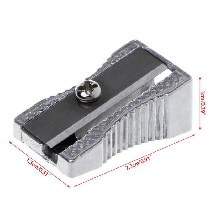 Metal Pencil Sharpener Cute Classical Makeup Pen Sharpener Gift Pencil School Back To Stationery For Girls Sharpener Suppli Z0P2 A
