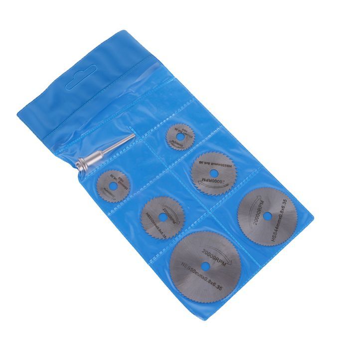 7pcsSet  Circular   Set For Rotary Tools With