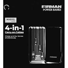 POWER BANK 15000MAH: Universal LED Firman Mirror Display