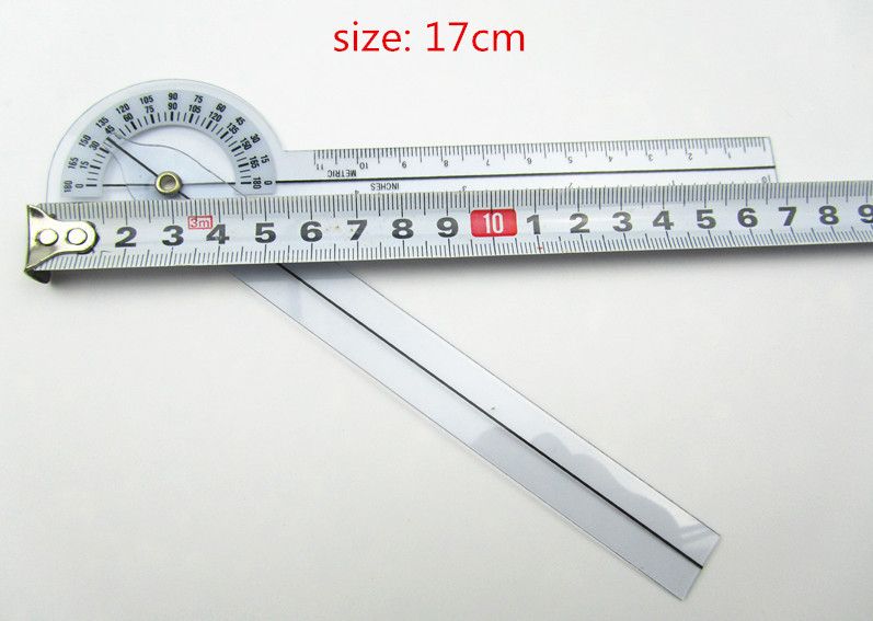 6 Different Goniometer Medical Ruler Plastic Protractor