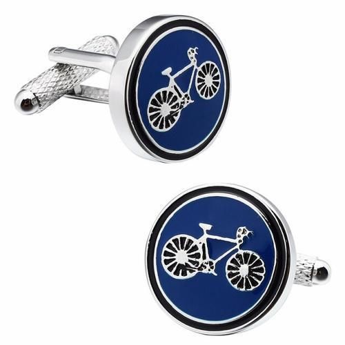 Oval Enamel Cufflinks High Quality With Box Men's Wedding Party Cufflinks Pretty Present For Male Friends
