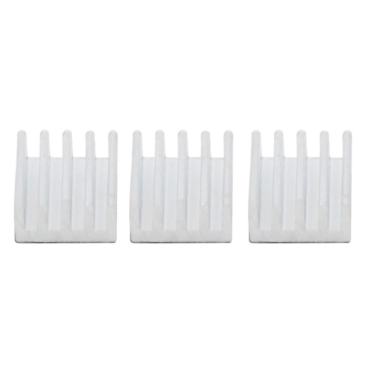 Aluminum Heat Sink For Memory Chip IC 4 Sizes