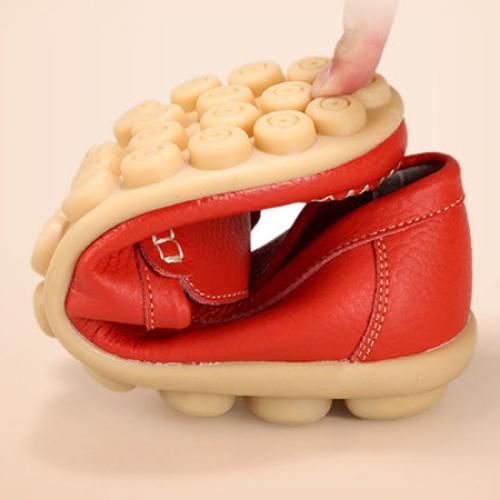 Ladies FashionCasual Flat Shoes Office Shoes-Orange