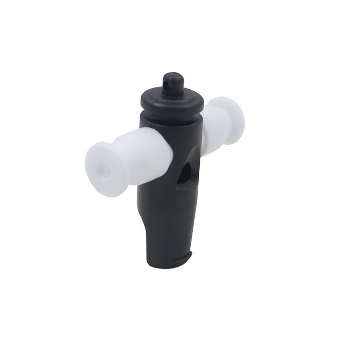 Brazil Latin Music Samba Whistle Tri-Tone Plastic White/