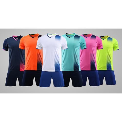 Men Sports Suit T-shirt Shorts Soccer Jersey Sets