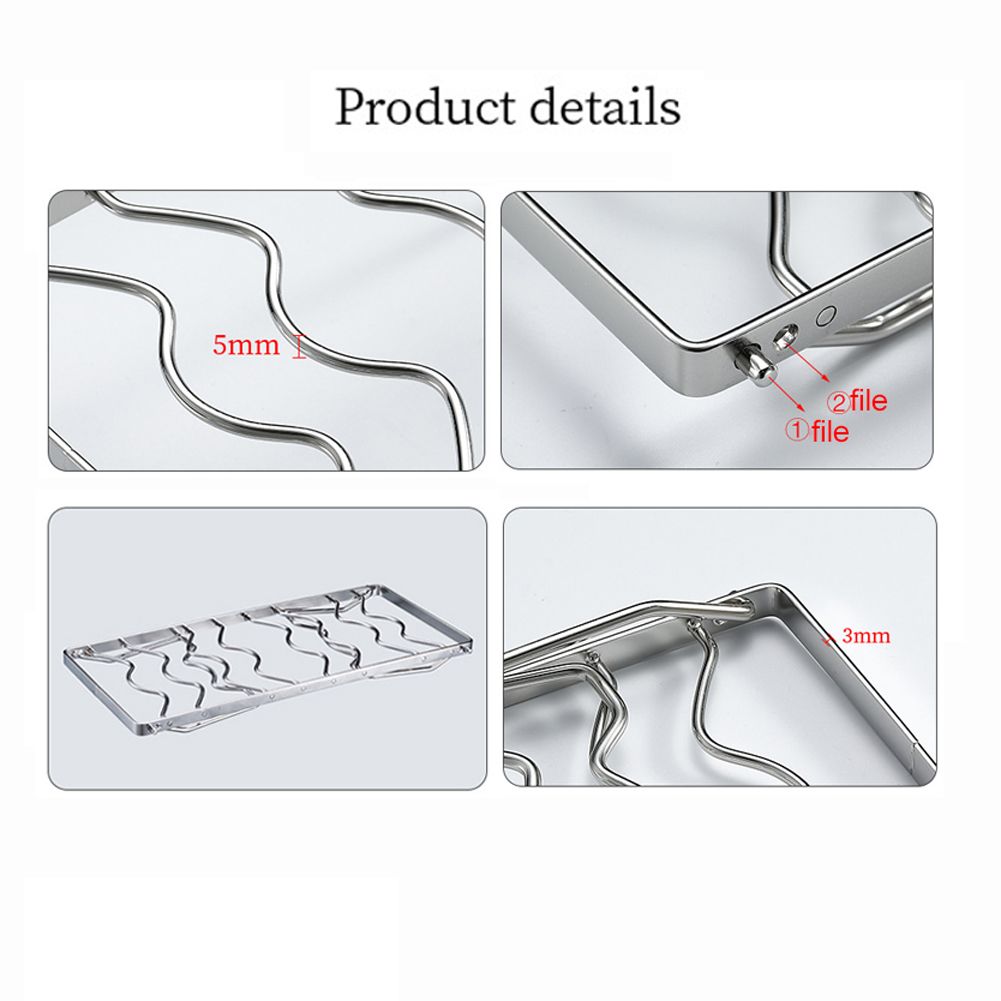 Folding Campfire Grill, Stainless Steel Grate Barbecue Grill