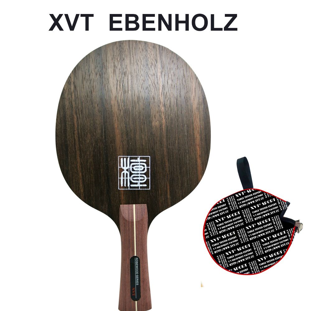 BIG SALE Original  XVT  Ebony   Ebenholz   7  Carbon Table Tennis Blade/ Ping Pong Blade/ Table Tennis Bat  Send Cover Case