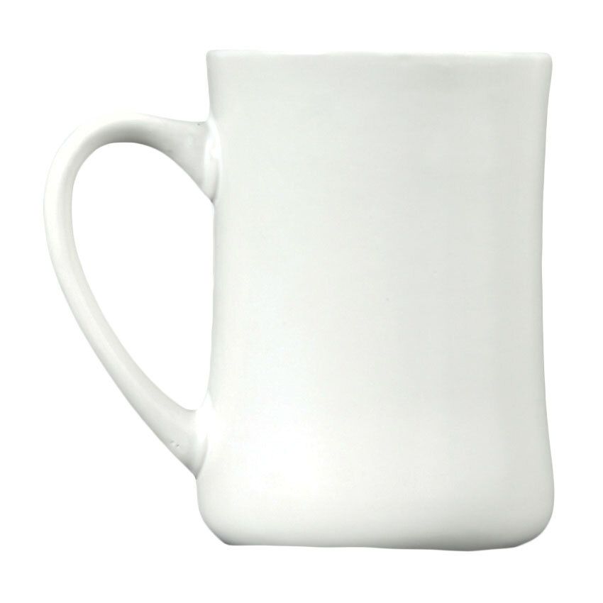 Ceramic Dinner Mug - White