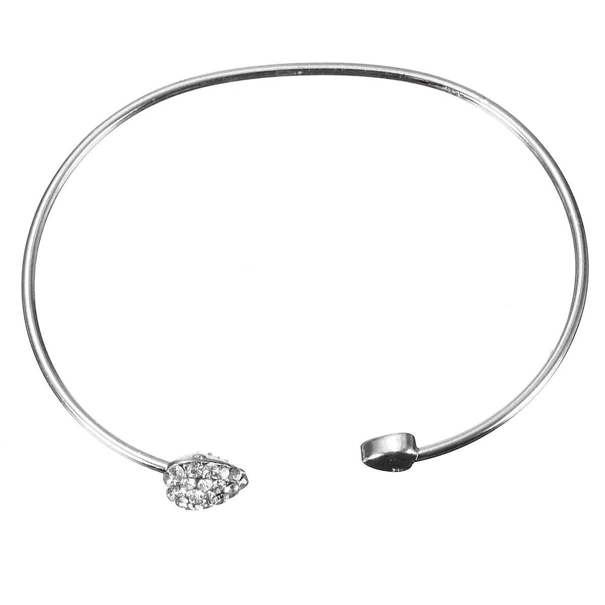 Jewelry Adjustable Metal Heart Cute Bracelet Gift for Little