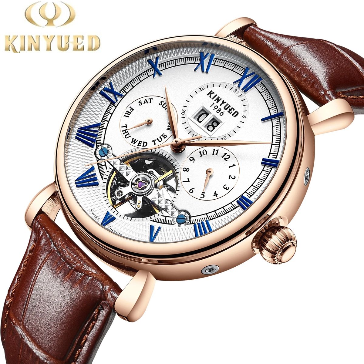 Fashion Business Automatic Mechanical Waterproof Men's Watch
