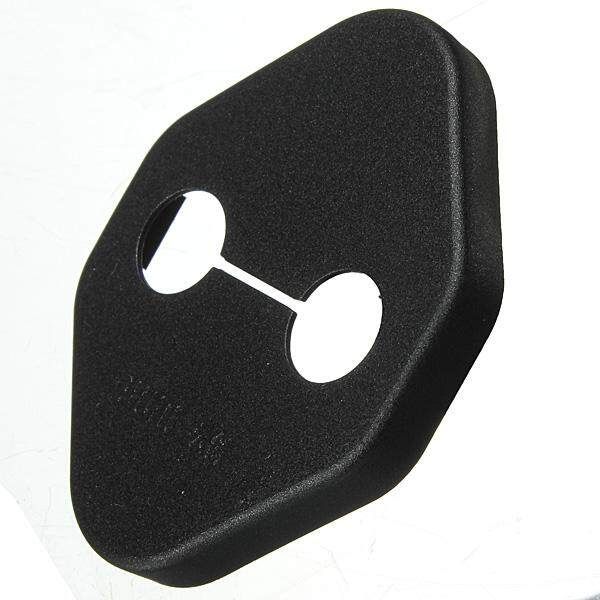4 X Black Auto Car Door Lock Protective Cover Kit For Toyota Honda Accord Civic