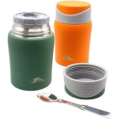 Stainless Steel Vacuum Insulated Food Jar 2pc