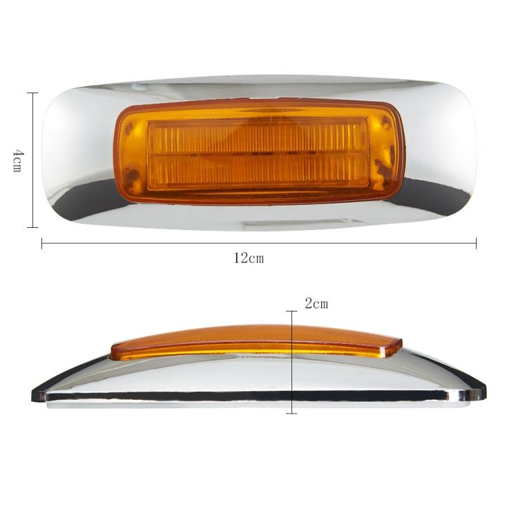 2 PCS 12/24V 8 LEDs Edge Light