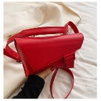 Long Shoulder Strap Buckle Mini Handbag