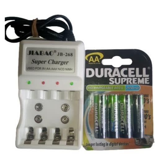 Rechargeable Batteries And Charger
