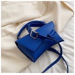 Long Shoulder Strap Buckle Mini Handbag