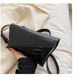 Long Shoulder Strap Buckle Mini Handbag