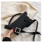 Long Shoulder Strap Buckle Mini Handbag