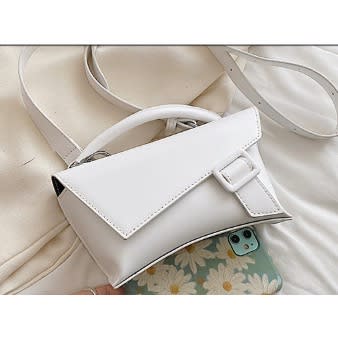 Long Shoulder Strap Buckle Mini Handbag