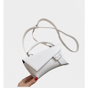 Long Shoulder Strap Buckle Mini Handbag