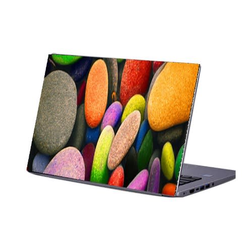 Laptop Decal Vinyl Sticker - Pebble Design - 15.6" Laptops
