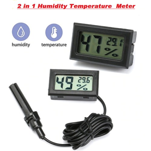 Humidity Temperature Digital Display With Sensor