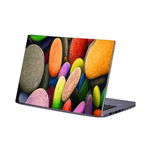 Laptop Decal Vinyl Sticker - Pebble Design - 12
