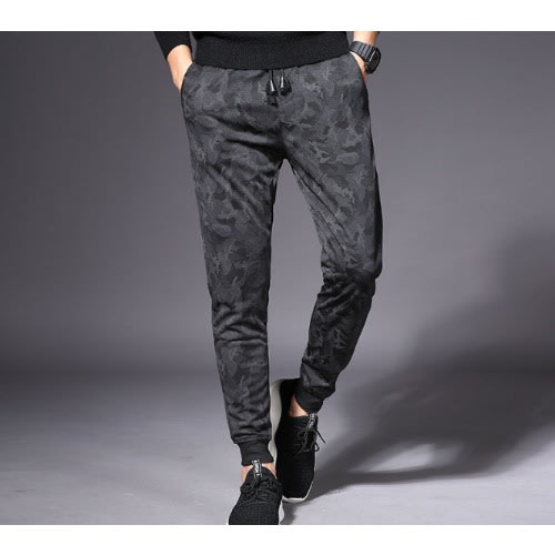 Men's Slim Fit Joggers -- Black