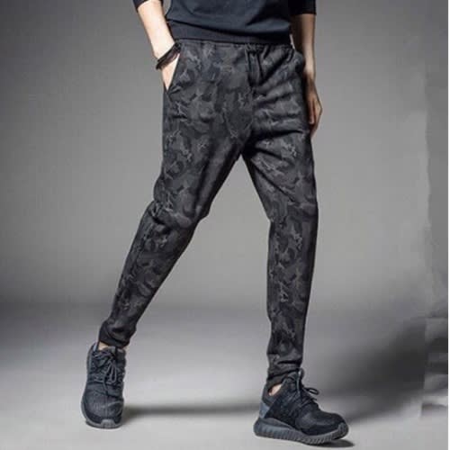 Men's Slim Fit Joggers -- Black