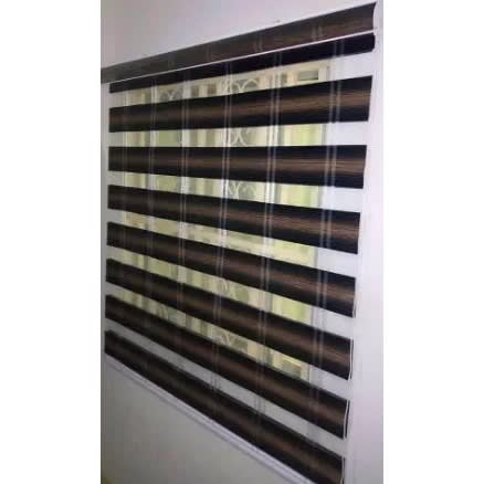 Window Blind Goldline -  1.4 * 2m  - 55inch * 80inch - Brown