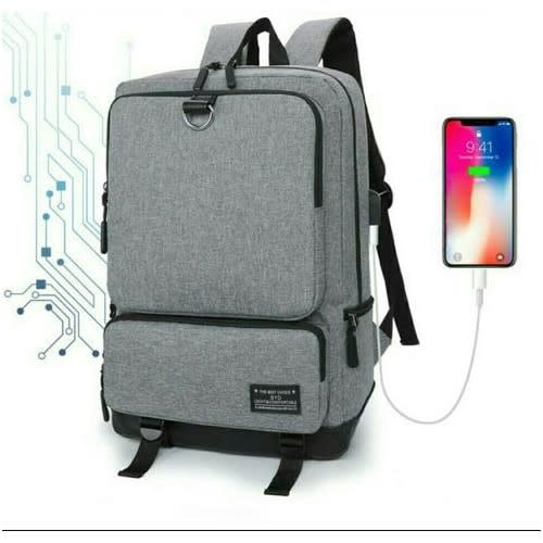 Waterproof Laptop Backpack With USB Port