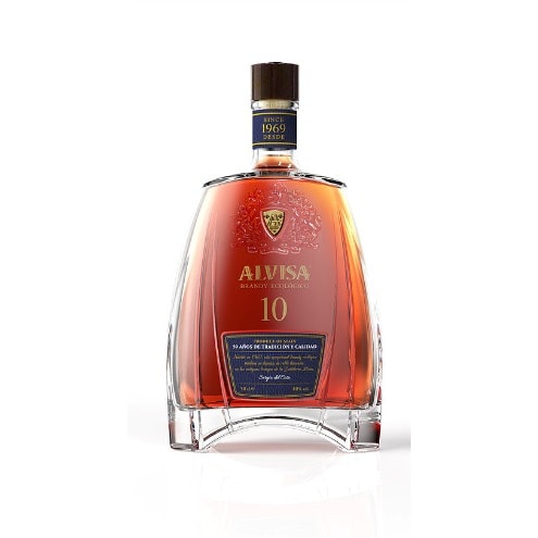 Alvisa - Brandy Ecologico 10 - 40% - 1 Bottle - 50cl